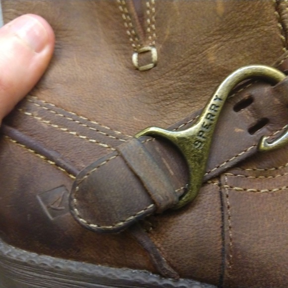NEW $130 SPERRY size 6 womens leather boots - Picture 4 of 5